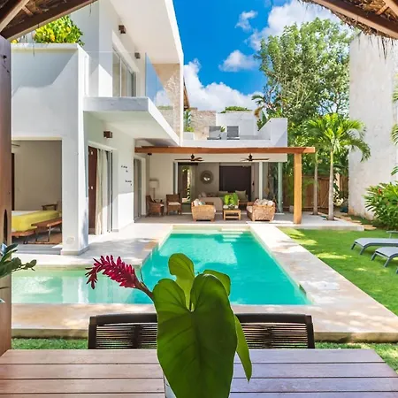 Villa Ek'Balam & Villa Flamingo, Luxury Villas, Private Pool, Private Garden, Jacuzzi, 24H Security Tulum Exterior photo